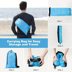 Inflatable Sofa No Pump Waterproof & Tear-Resistant