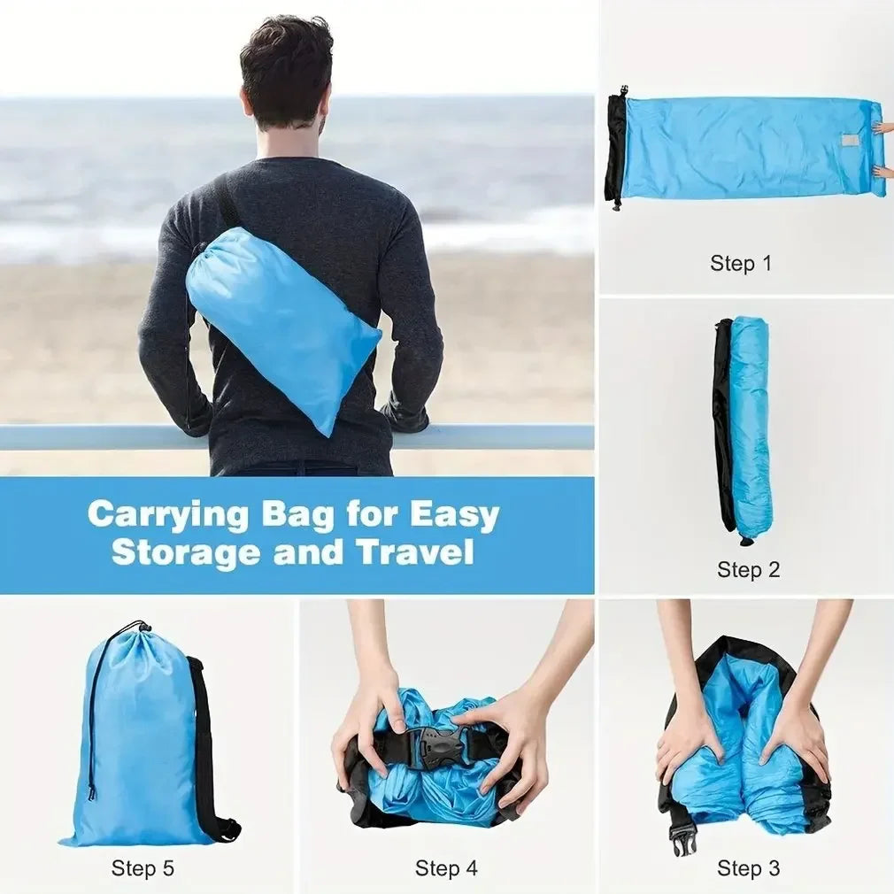 Inflatable Sofa No Pump Waterproof & Tear-Resistant