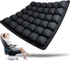Inflatable Travel Cushion Ergonomic Air-Cell Support & Adjustable Firmness