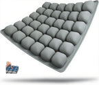 Inflatable Travel Cushion Ergonomic Air-Cell Support & Adjustable Firmness
