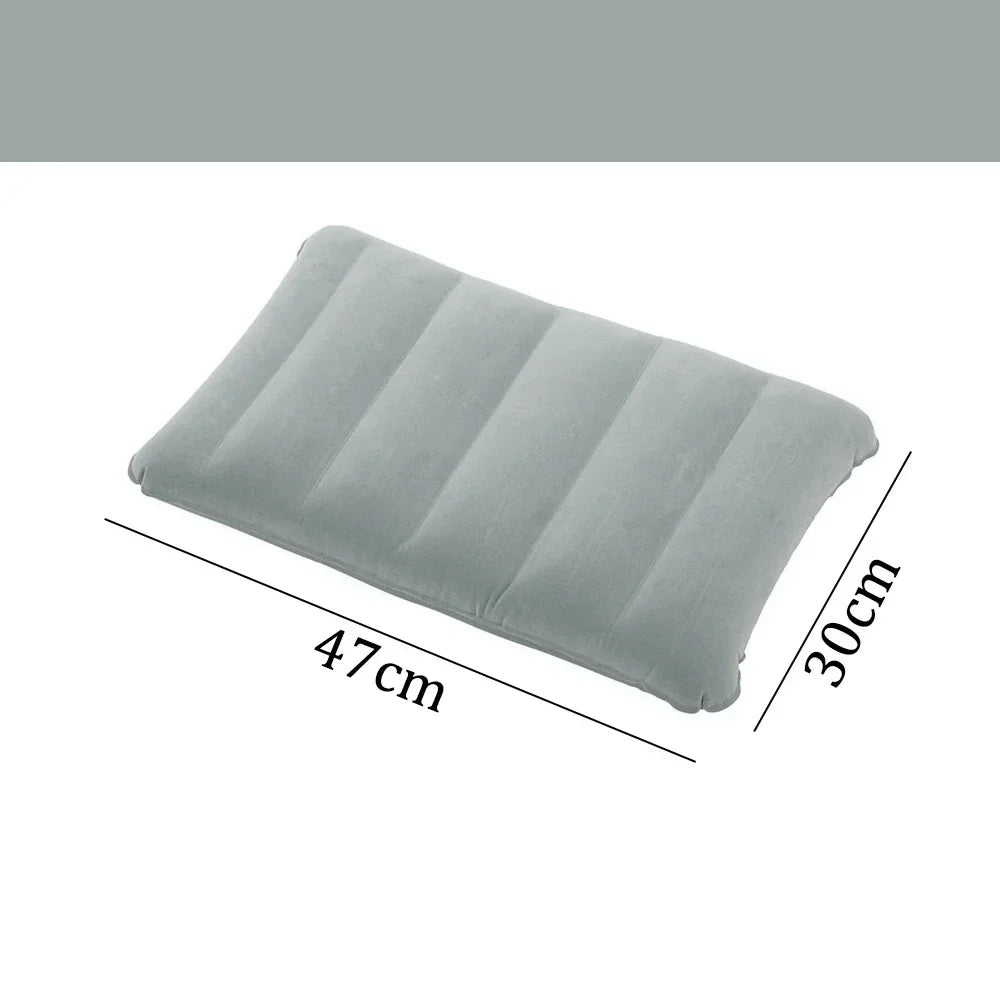 Inflatable Travel Pillow Ergonomic Compact & Lightweight