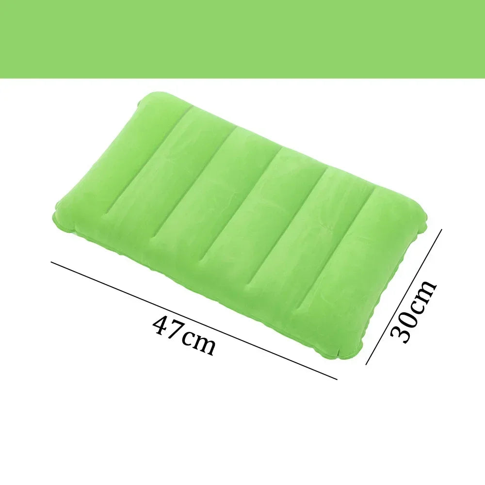 Inflatable Travel Pillow Ergonomic Compact & Lightweight