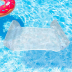 Inflatable Water Hammock Breathable Mesh Lightweight Foldable