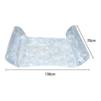 Inflatable Water Hammock Breathable Mesh Lightweight Foldable