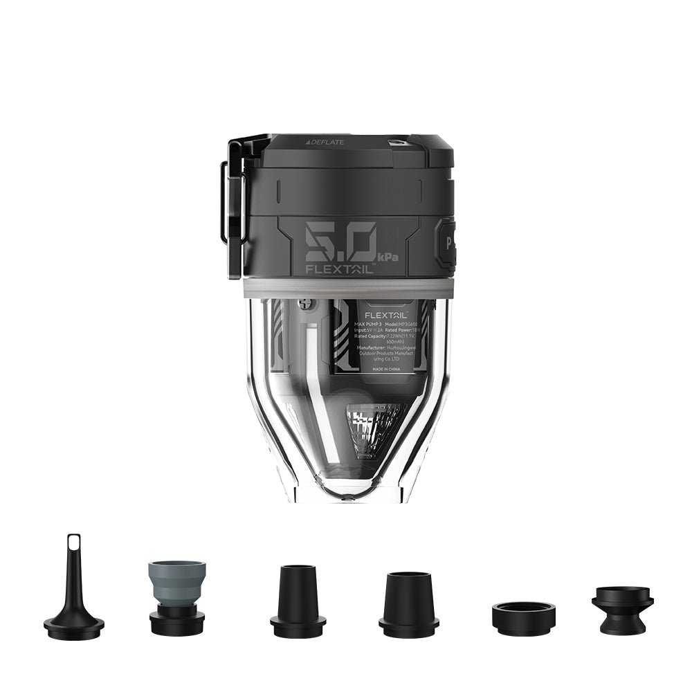 Inflator Pump Portable USB-C Rechargeable LED Lantern