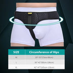 Inguinal Hernia Belt Adjustable Fit Removable Compression Pad