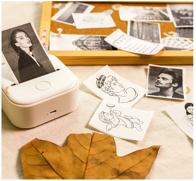Ink-Free Bluetooth Pocket Thermal Printer