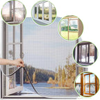Insect Screen Hook & Loop Fastening Washable Mesh