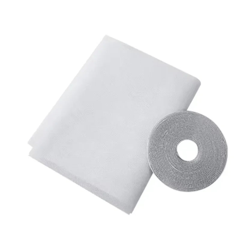 Insect Screen Hook & Loop Fastening Washable Mesh