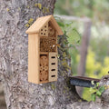 Insect Shelter Solid Wood Varied Openings