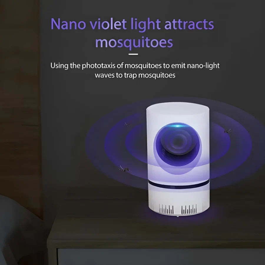 Insect Trap USB Powered Whisper-Quiet Removable Tray