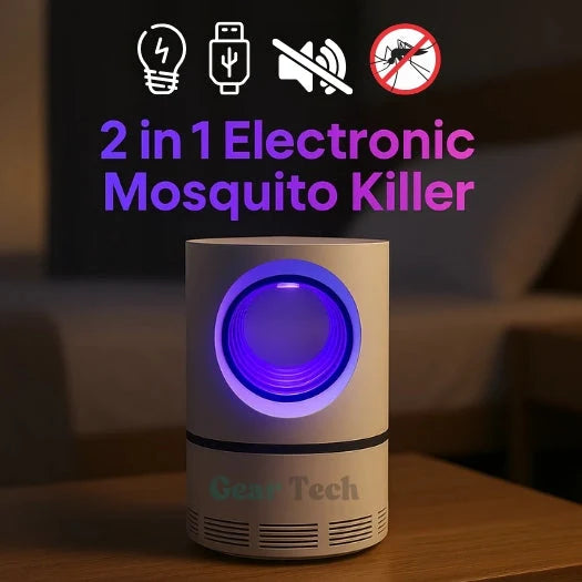 Insect Trap UV Light Quiet Suction Indoor & Outdoor