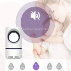 Insect Trap UV Light Quiet Suction Indoor & Outdoor