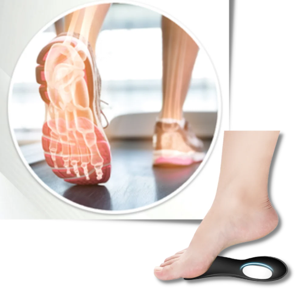 Insoles Anatomical Arch Support Four-Zone Shock-Absorbing