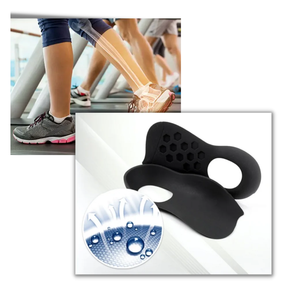 Insoles Anatomical Arch Support Four-Zone Shock-Absorbing
