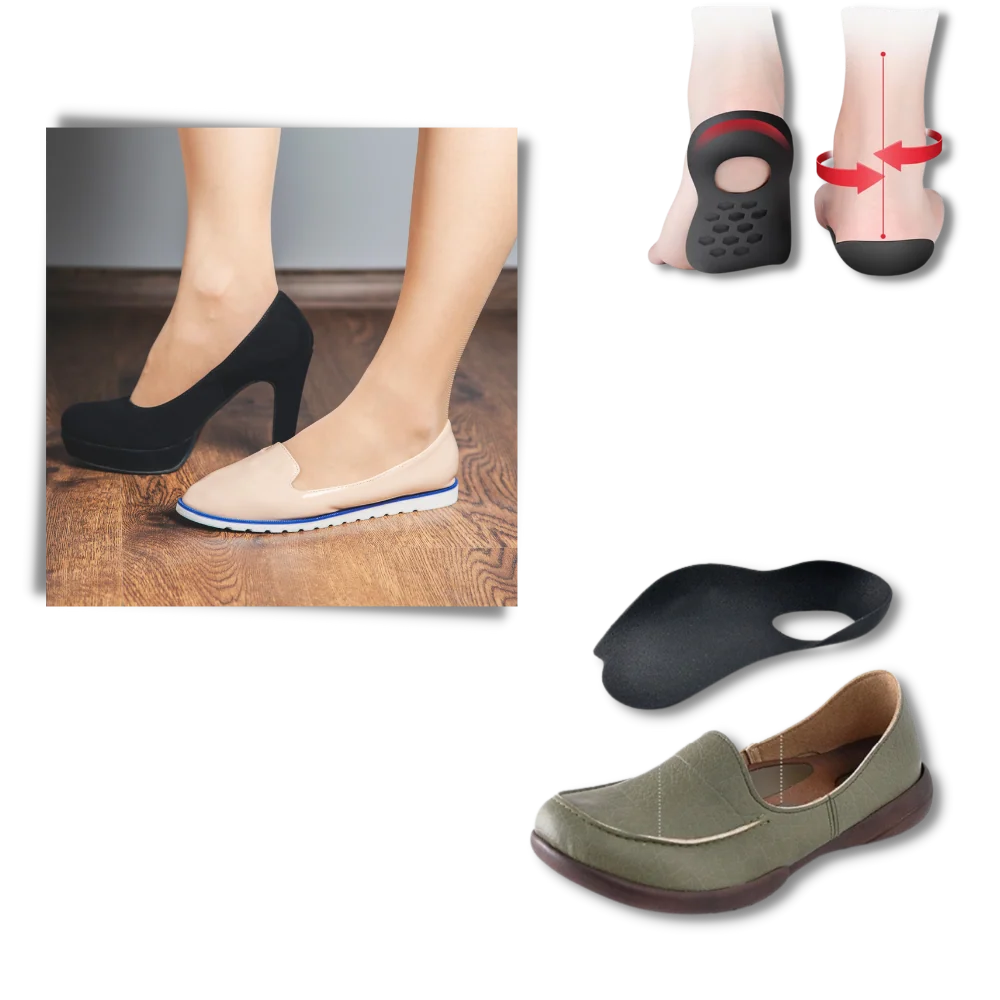 Insoles Anatomical Arch Support Four-Zone Shock-Absorbing
