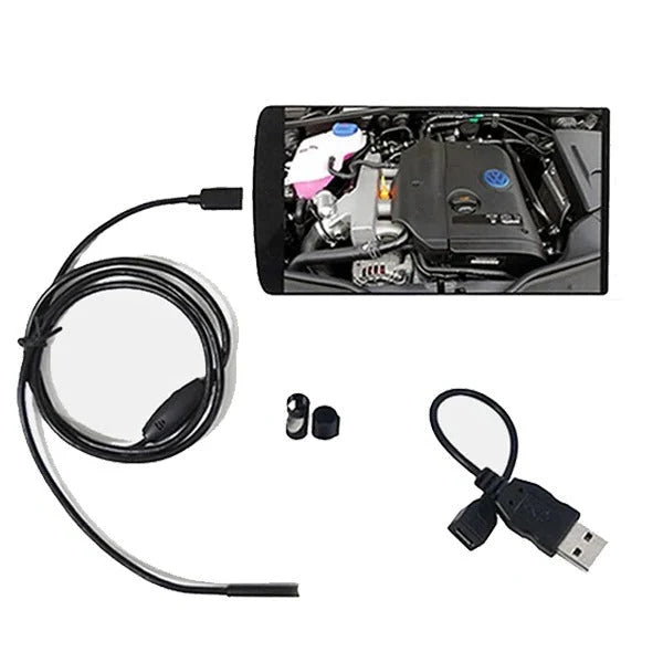 Inspection Camera 5.5mm Slim Lens Wireless Semi-Rigid Cable