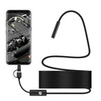 Inspection Camera Slim 5.5mm Probe LED Lighting IP67 Waterproof