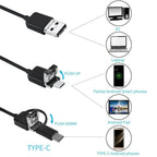 Inspection Camera Slim 5.5mm Probe LED Lighting IP67 Waterproof