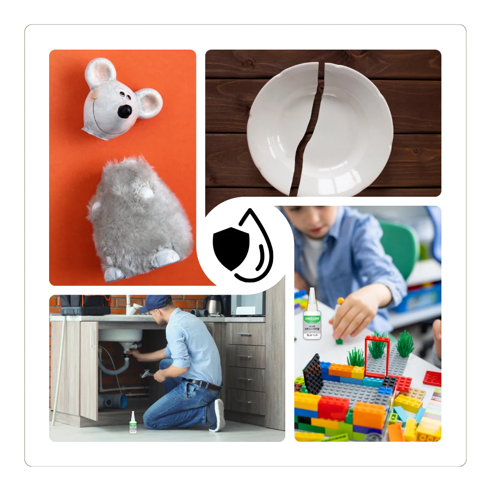 Instant Adhesive Fast-Setting Waterproof Multi-Material