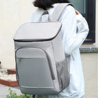 Insulated Cooler Backpack 16-Hour Cooling Waterproof Nylon