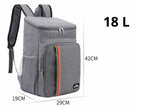 Insulated Cooler Backpack 16-Hour Cooling Waterproof Nylon