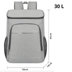 Insulated Cooler Backpack 16-Hour Cooling Waterproof Nylon