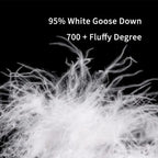 Insulated Down Pants 700 Fill Power Goose Down Water-Resistant