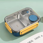 Insulated Food Container Double-Walled Vacuum Insulation & Leak-Resistant Lid
