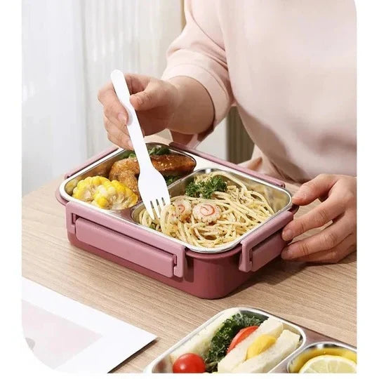 Insulated Food Container Leak-Resistant Lid Dishwasher-Safe
