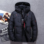 Insulated Jacket Lightweight Water-Repellent Adjustable Hood