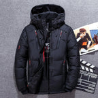 Insulated Jacket Lightweight Water-Repellent Adjustable Hood