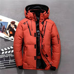 Insulated Jacket Lightweight Water-Repellent Adjustable Hood