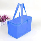 Insulated Lunch Bag Non-Woven With Zipper & Handles