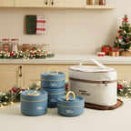Insulated Lunch Box Double-Walled Leak-Proof Stainless Steel