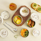 Insulated Lunch Box Double-Walled Leak-Proof Stainless Steel