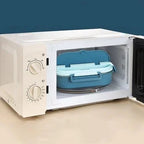 Insulated Lunch Box Multi-Compartment Snap-Lid