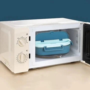 Insulated Lunch Box Multi-Compartment Snap-Lid