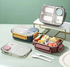 Insulated Lunch Container Leak-Resistant Lid & Dishwasher-Safe