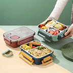Insulated Lunch Container Leak-Resistant Lid & Dishwasher-Safe