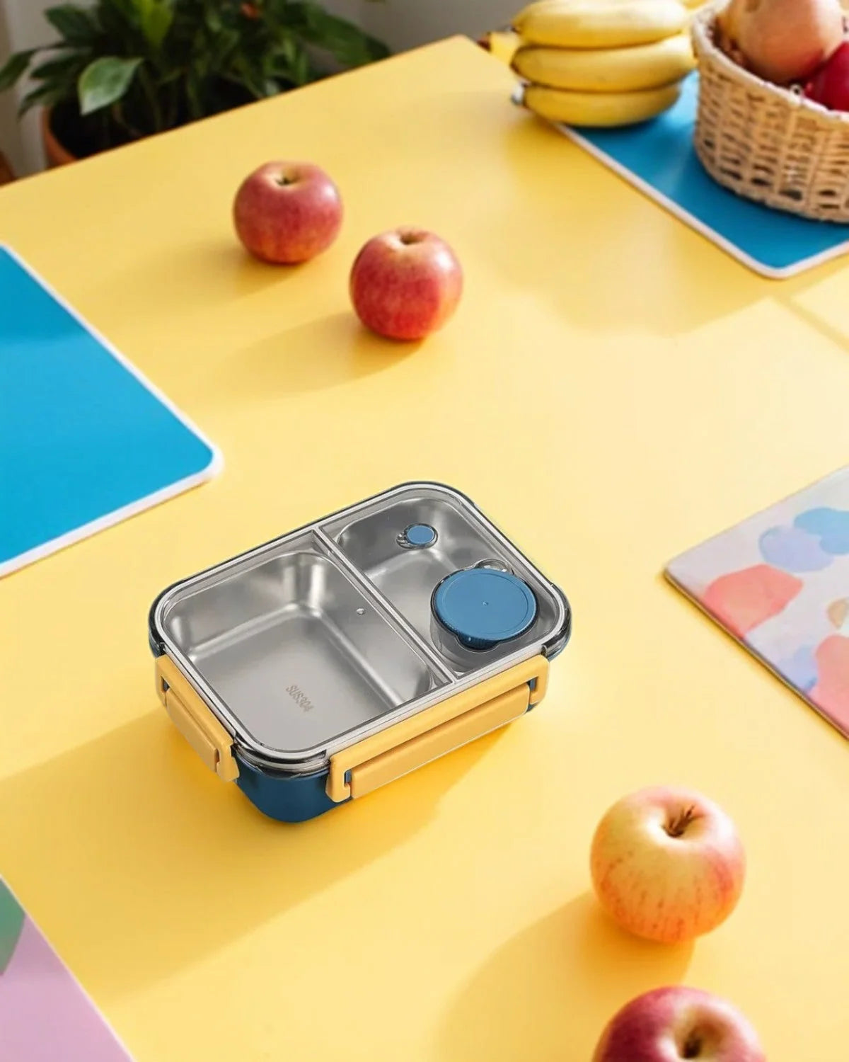 Insulated Lunchbox Leak-Proof & Portable 2 or 3 Compartments