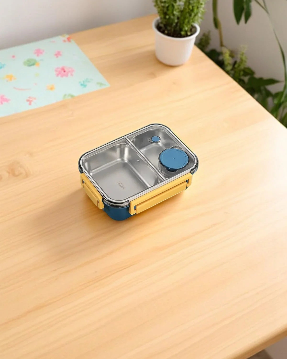 Insulated Lunchbox Leak-Proof & Portable 2 or 3 Compartments