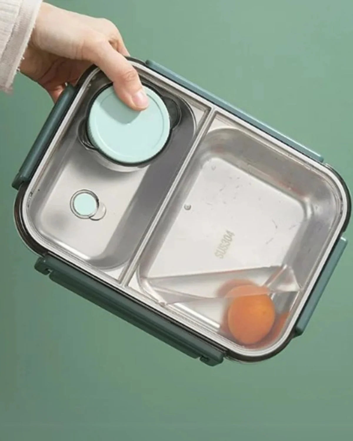 Insulated Lunchbox Leak-Proof & Portable 2 or 3 Compartments