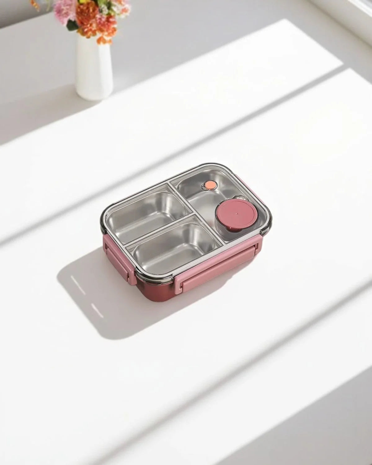 Insulated Lunchbox Leak-Proof & Portable 2 or 3 Compartments