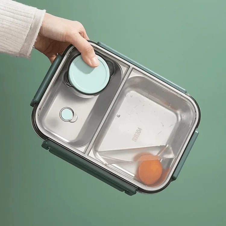 Insulated Lunchbox Stainless Steel Leak-Proof & Dishwasher-Safe