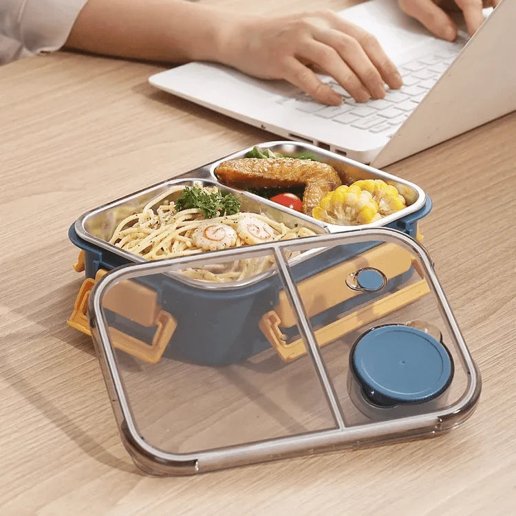 Insulated Lunchbox Stainless Steel Leak-Proof & Dishwasher-Safe
