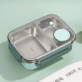 Insulated Lunchbox Stainless Steel Multiple Compartments & Leak-Proof