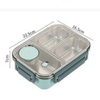 Insulated Lunchbox Stainless Steel Multiple Compartments & Leak-Proof