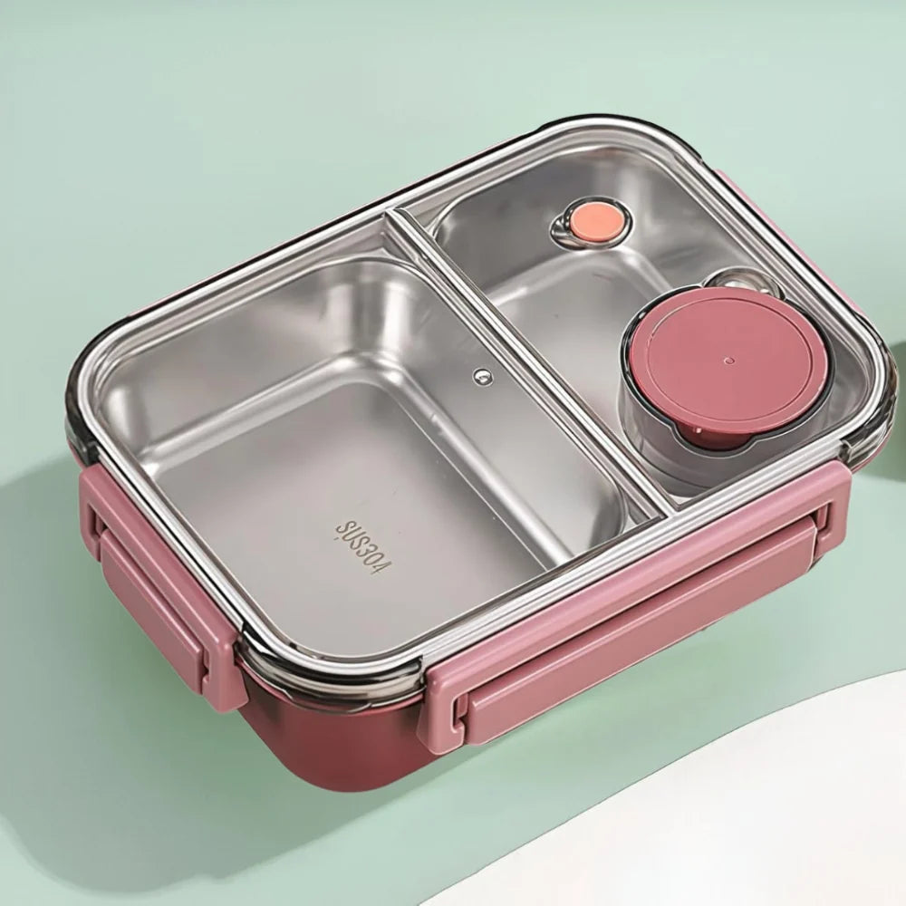 Insulated Lunchbox Thermal Double Wall Leak-Proof Stainless Steel Interior
