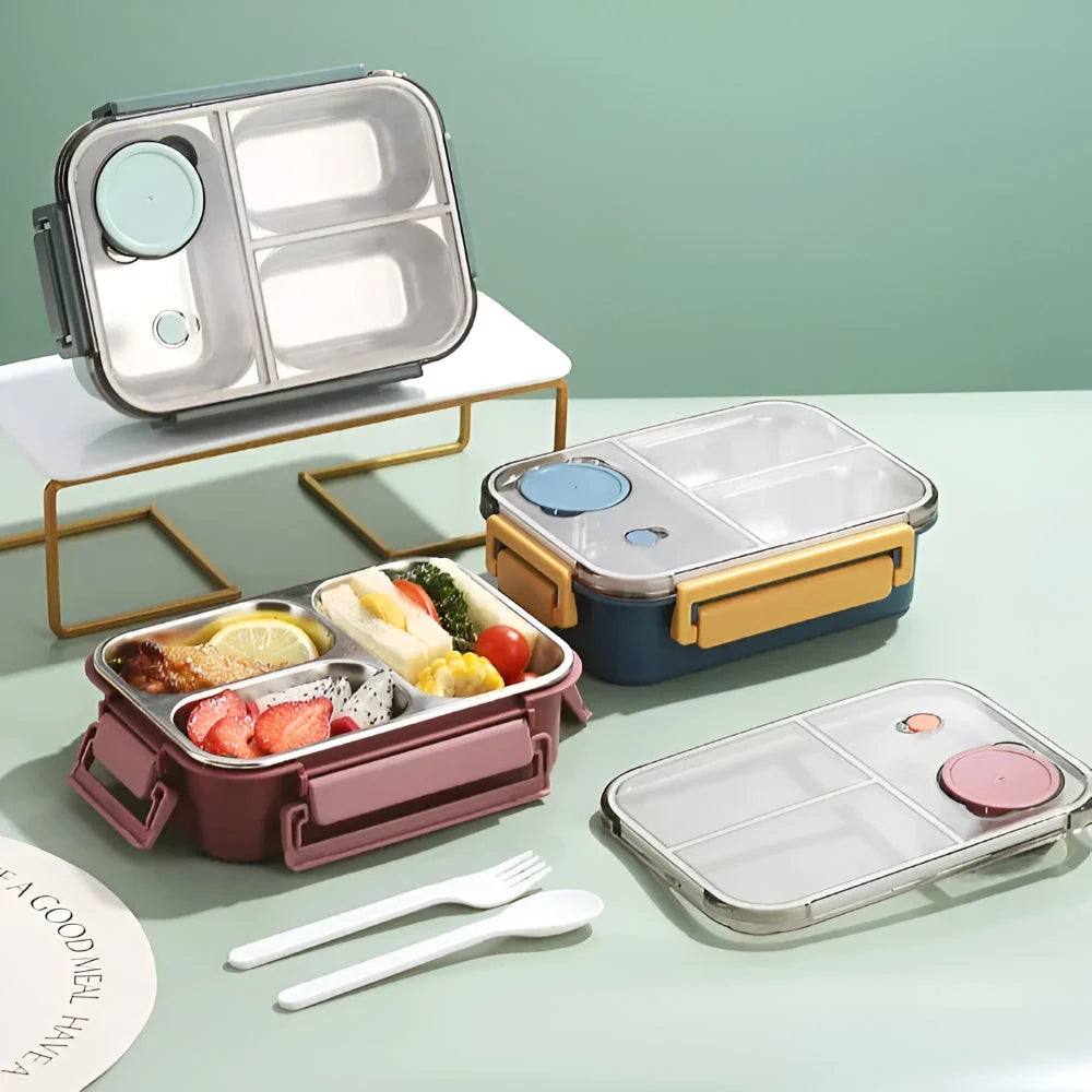 Insulated Lunchbox Thermal Double Wall Leak-Proof Stainless Steel Interior